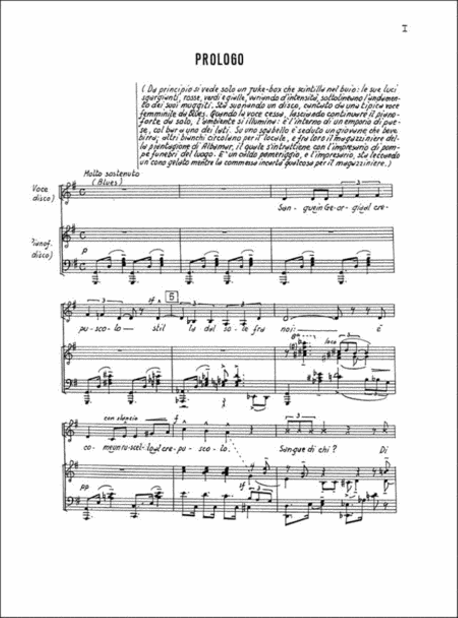 Il mulatto (The Barrier) Voice Solo scores gallery preview page 2