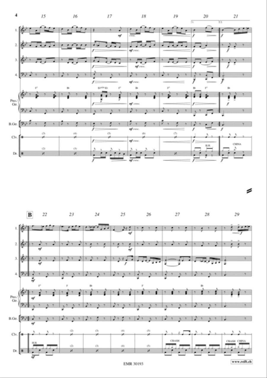 The Sycamore The Sycamore Woodwind Quartet scores gallery preview page 3