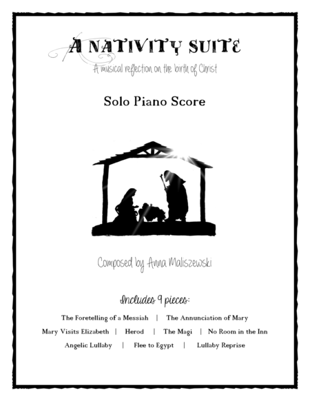 "A Nativity Suite:" The Complete Piano Score image number null