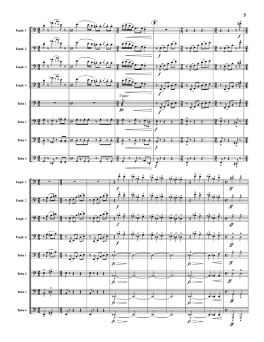 Joutney Through Space Joutney Through Space Large Ensemble scores gallery preview page 5