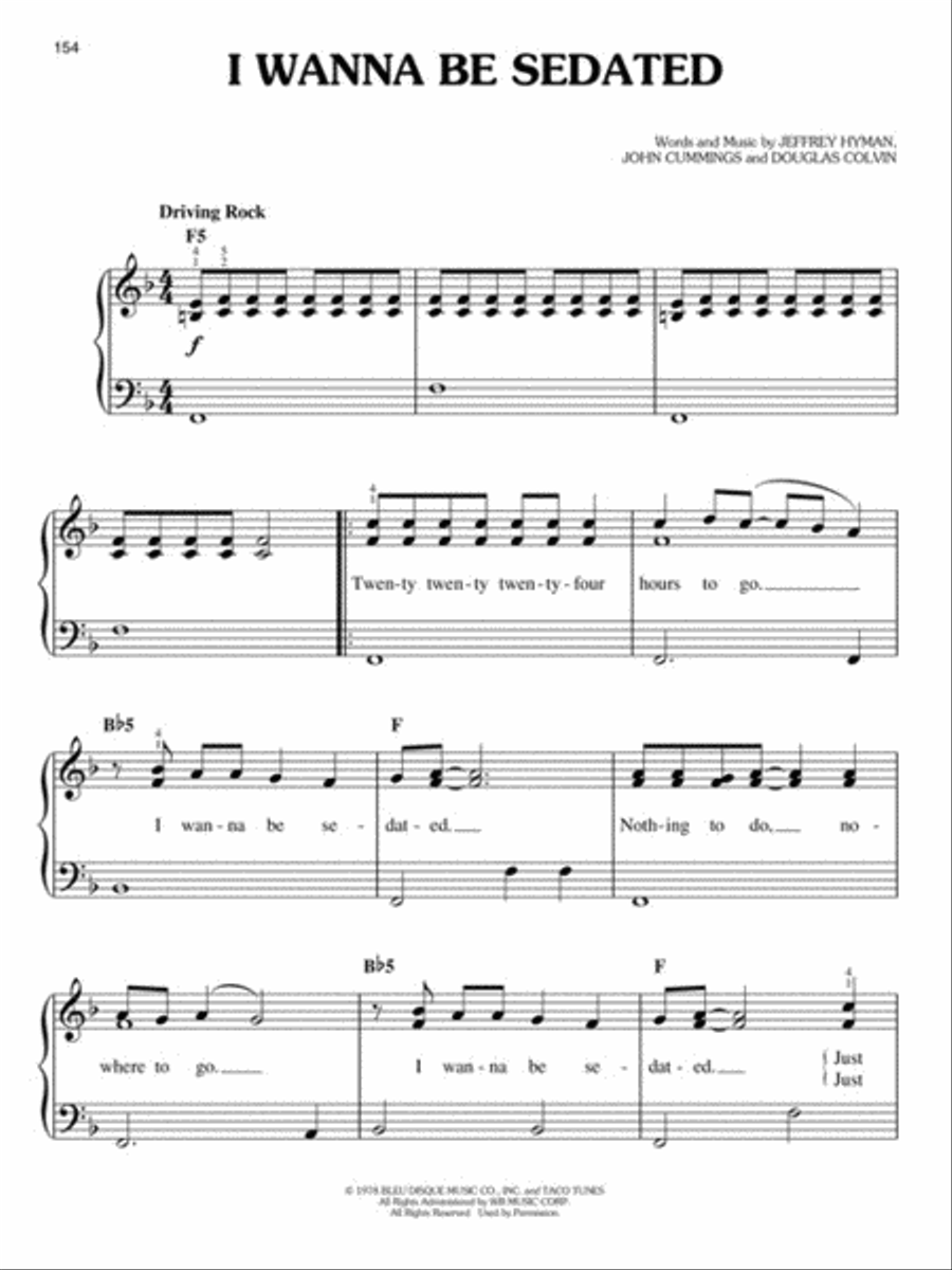 Selections from MTV's 100 Greatest Pop Songs Easy Piano scores gallery preview page 6