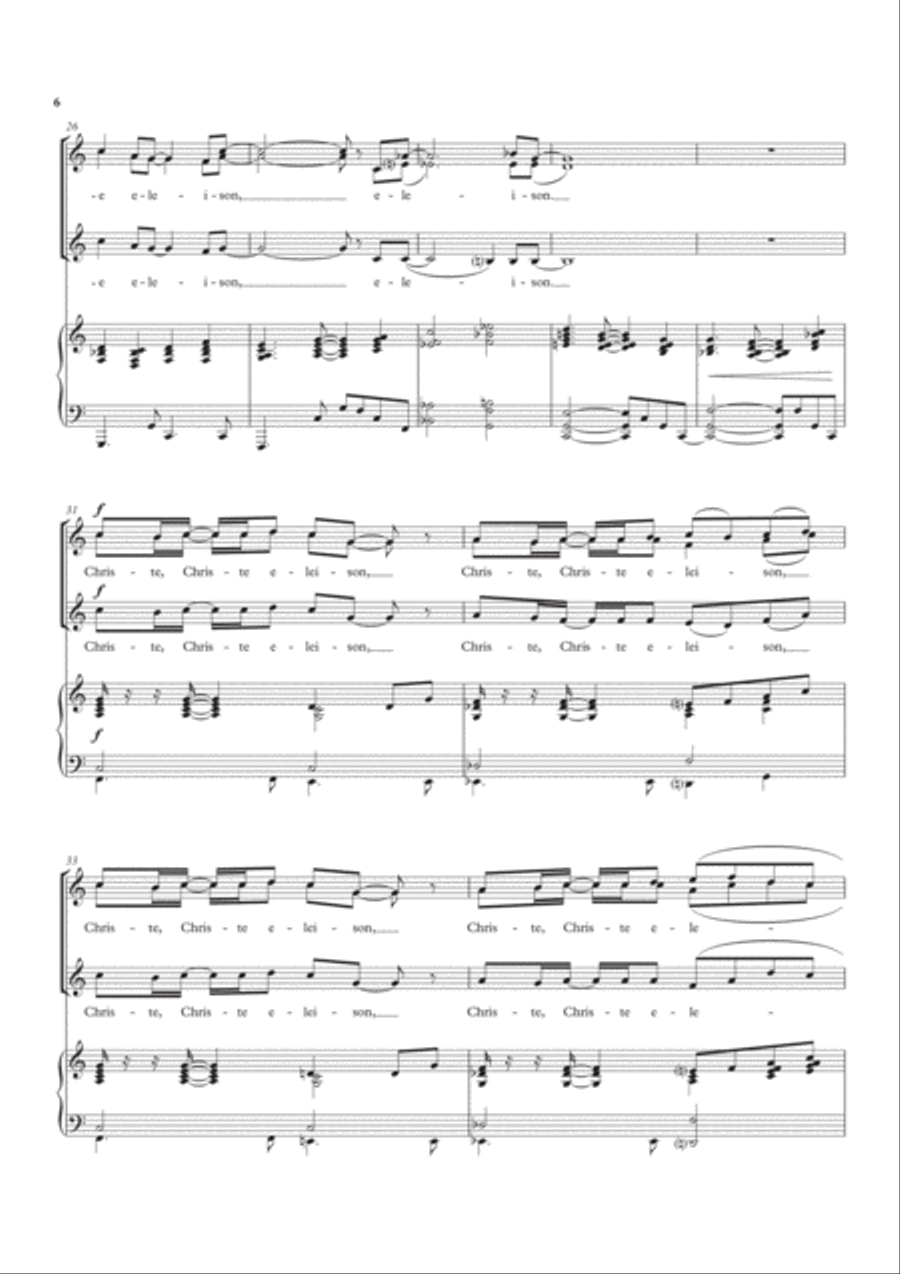 Nidaros Jazz Mass SSAA scores gallery preview page 6