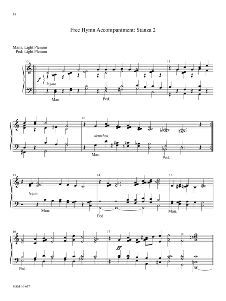 Five Chorale Preludes & Free Hymn Accompaniments image number null