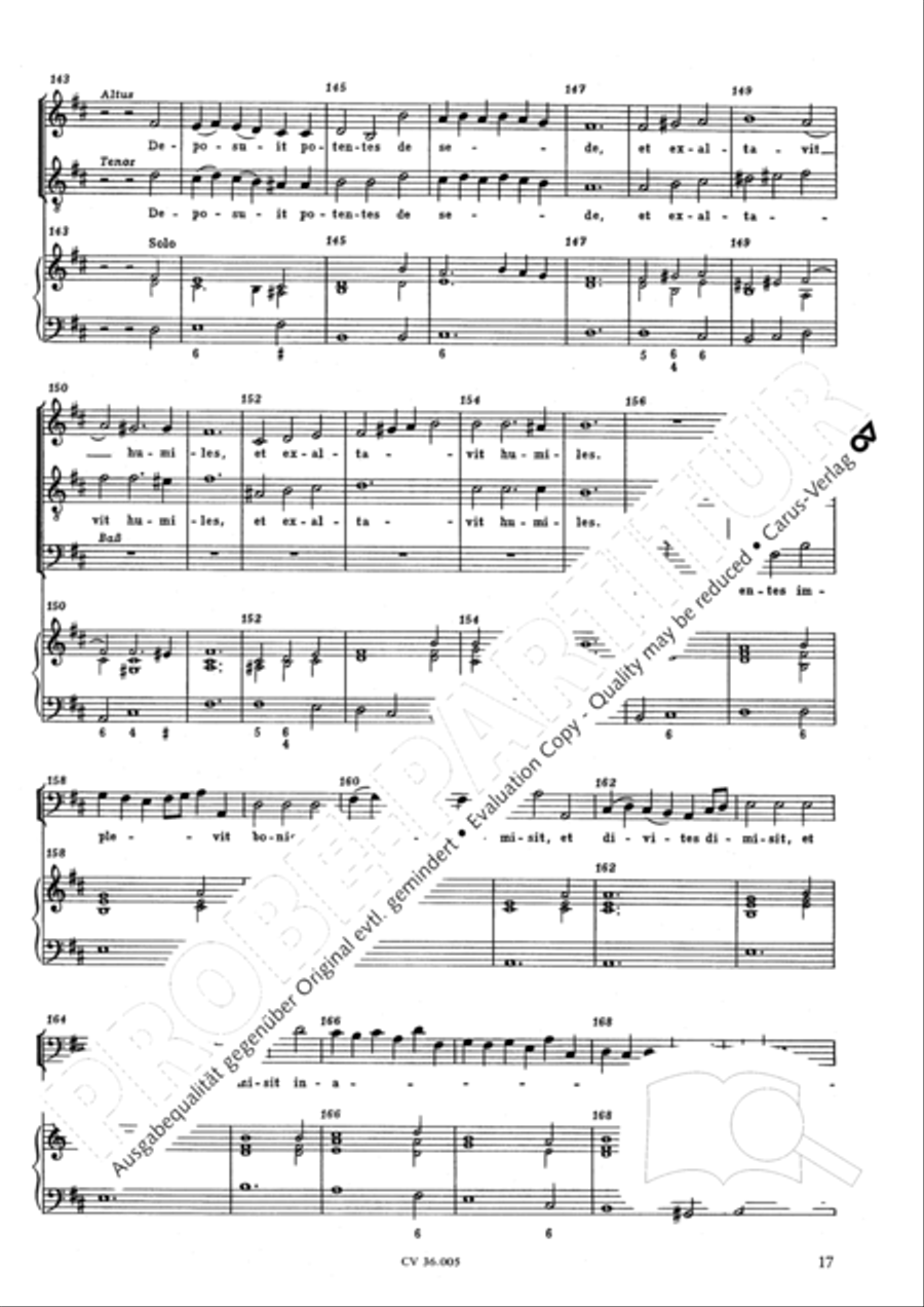 Magnificat SSATB scores gallery preview page 18