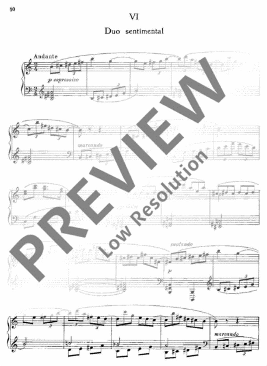 Miniatures Piano Solo scores gallery preview page 11