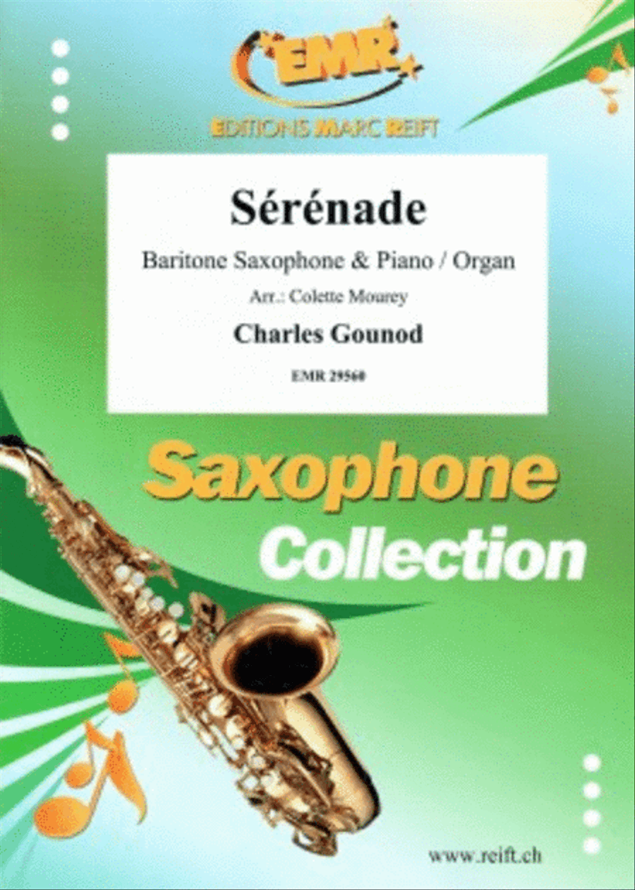 Serenade Serenade Baritone Saxophone scores gallery preview page 1
