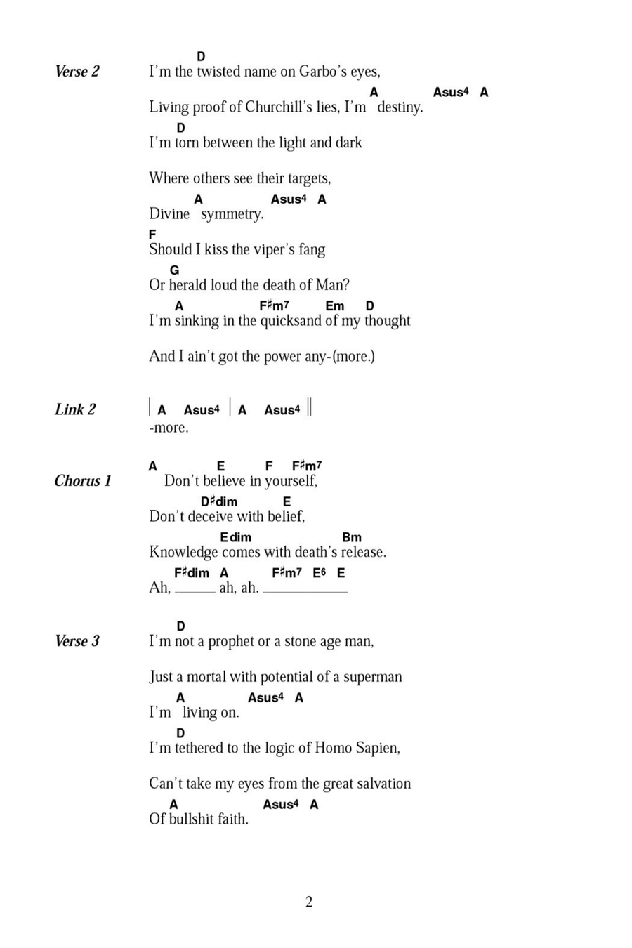Quicksand Acoustic Guitar scores gallery preview page 2