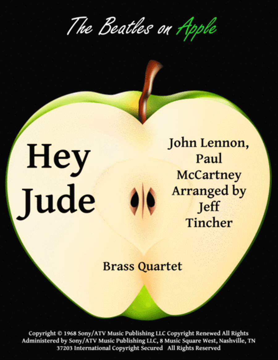 Hey Jude Brass Ensemble scores gallery preview page 1