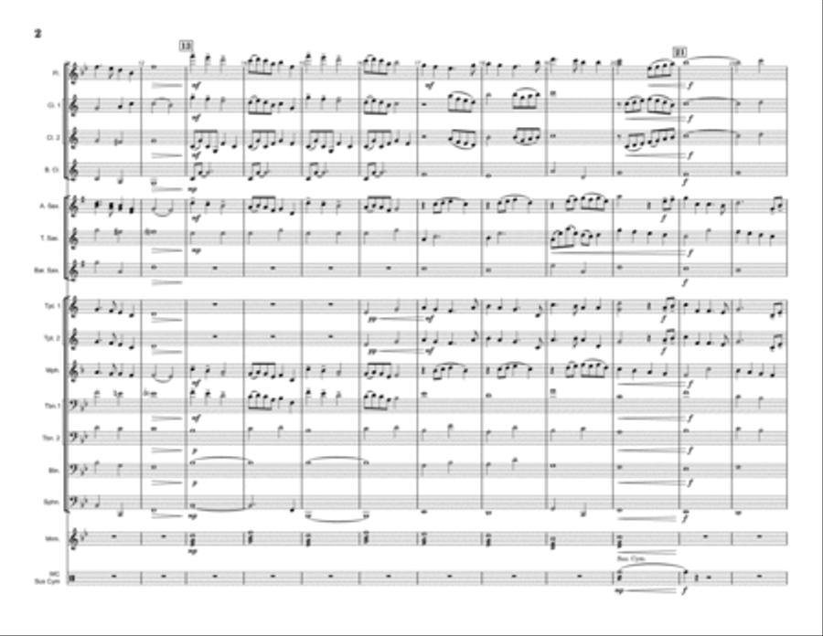 I See The Light Marching Band scores gallery preview page 2