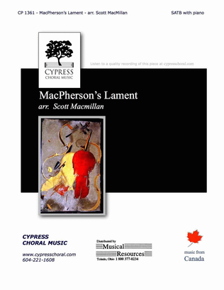 Book cover for MacPhearson's Lament
