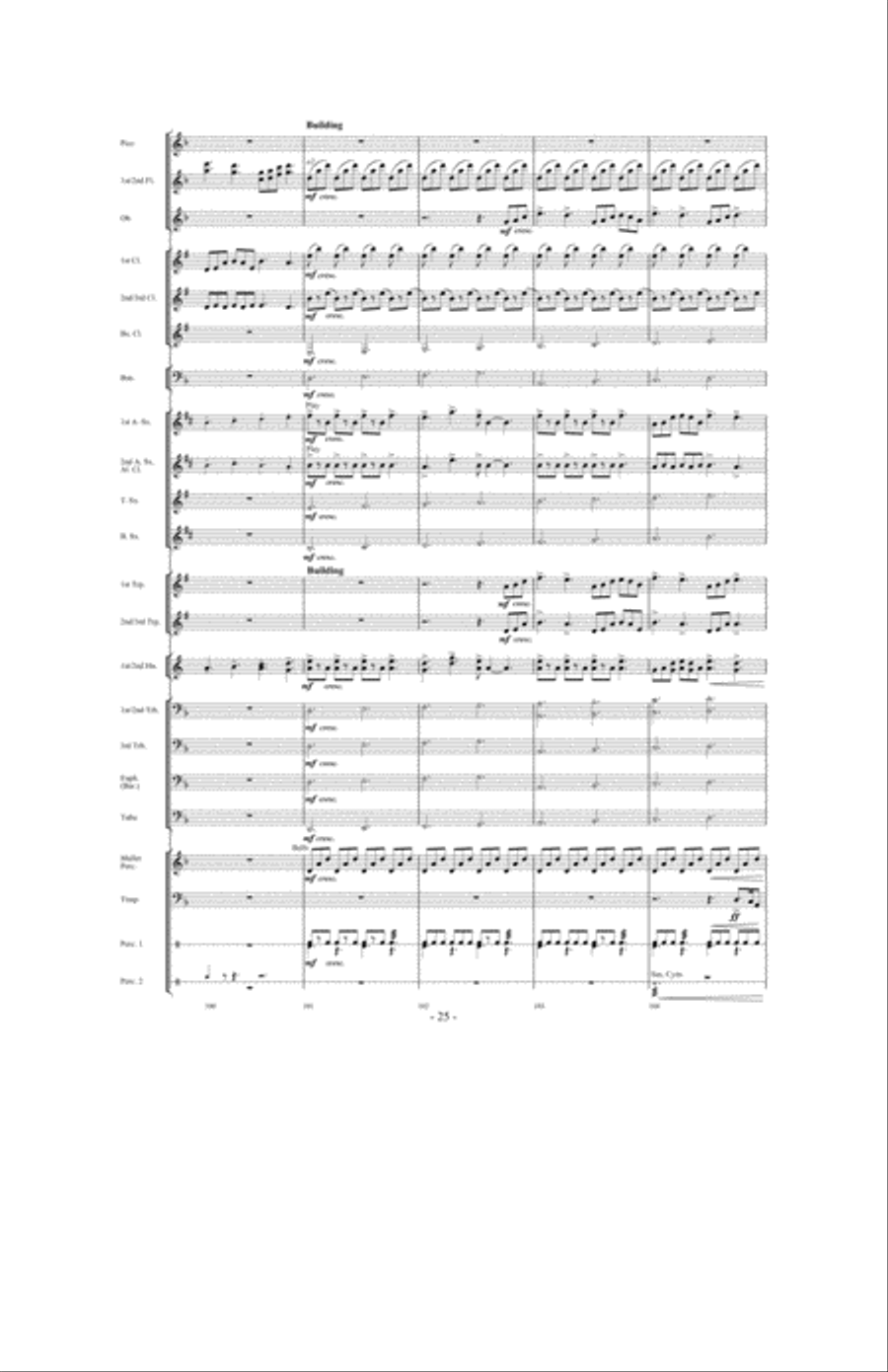 Apollo: Myth and Legend Concert Band scores gallery preview page 24
