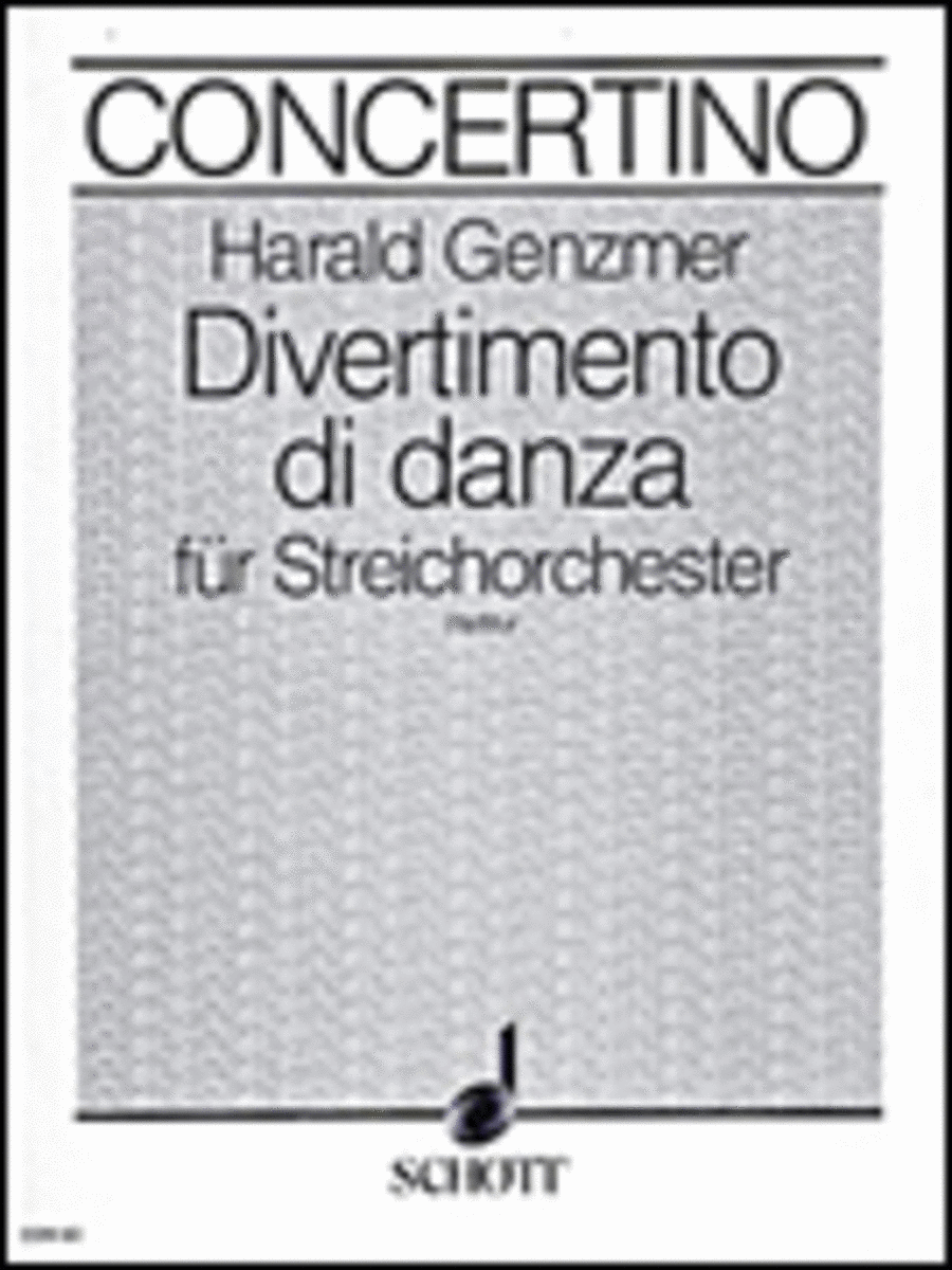 Genzmer Divertimento (1953) Vln 1