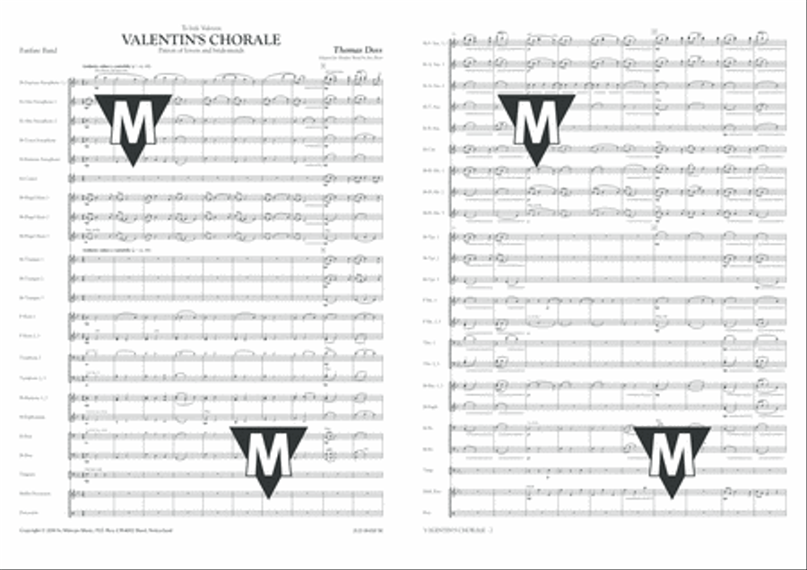 Valentin's Chorale Choir scores gallery preview page 2