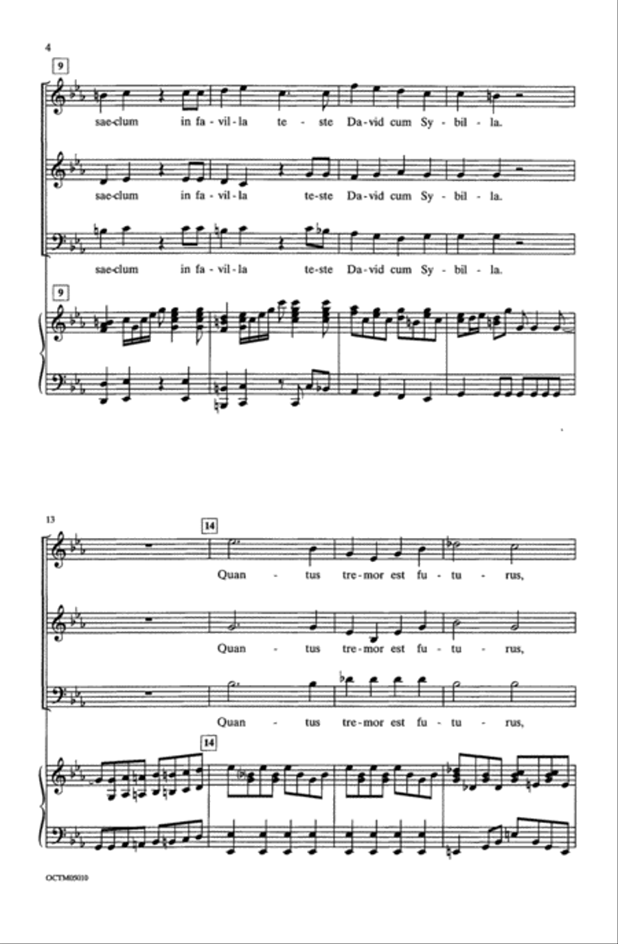Dies Irae Choir scores gallery preview page 3