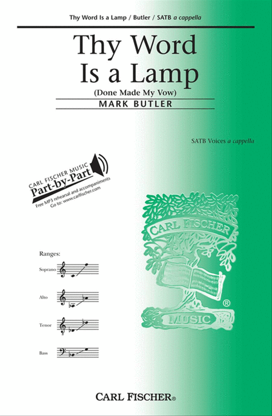 Thy Word Is A Lamp 4-Part scores gallery preview page 1