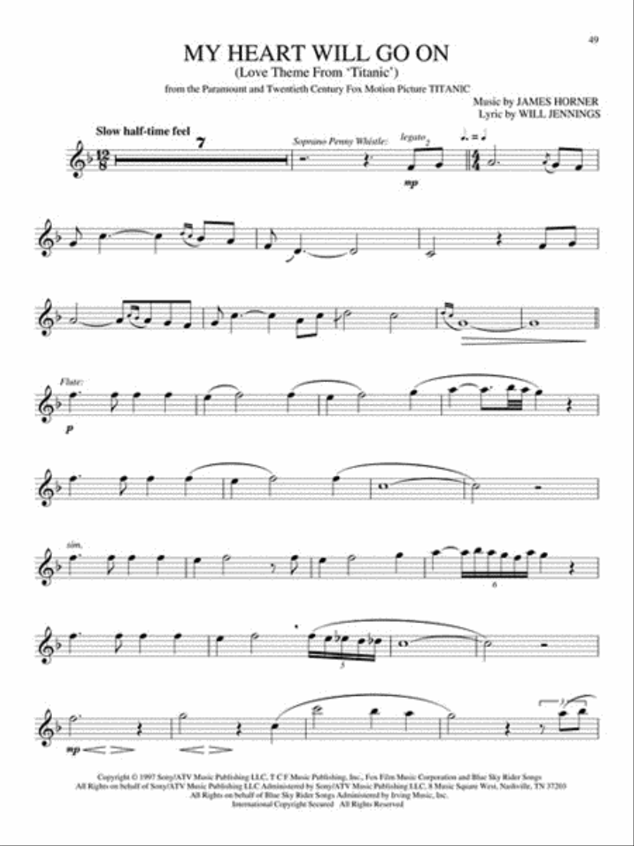 The Very Best of James Galway Flute Solo scores gallery preview page 4