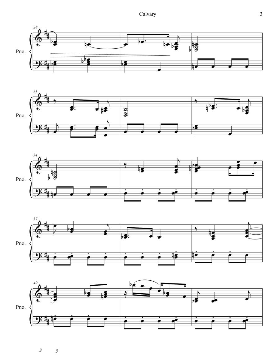 Calvary Piano Method scores gallery preview page 3