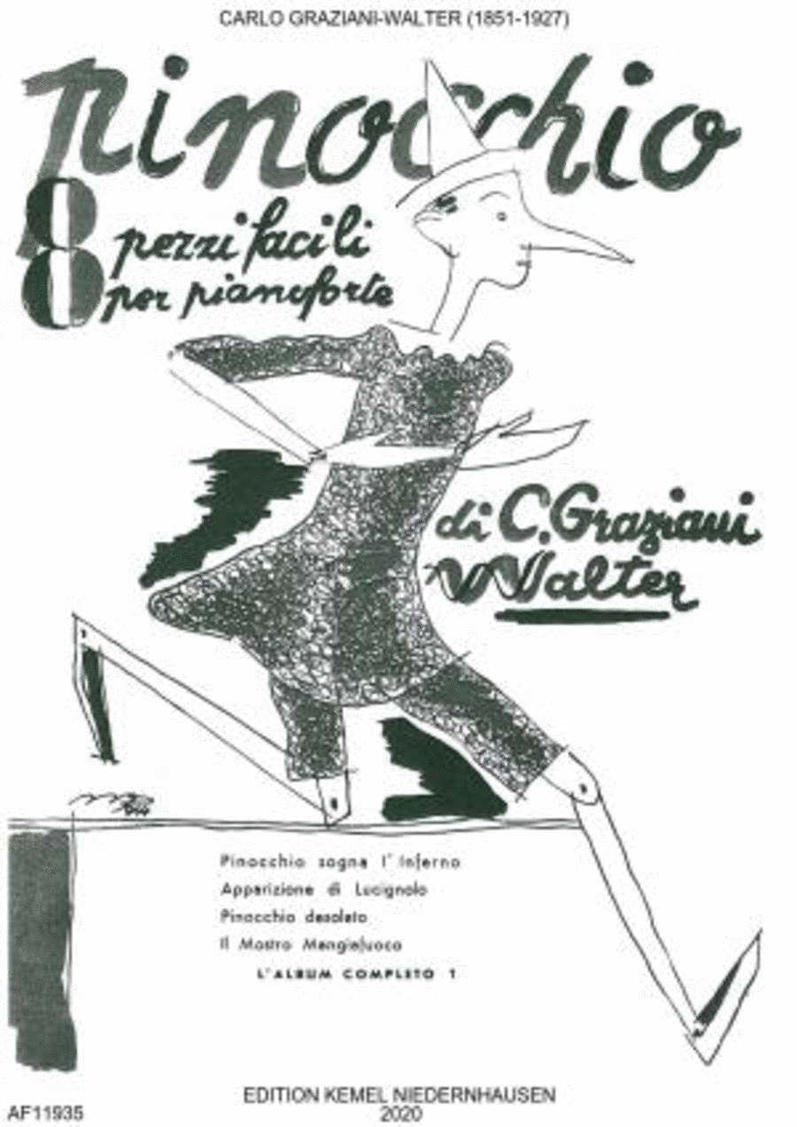 Pinocchio Piano Solo scores gallery preview page 1