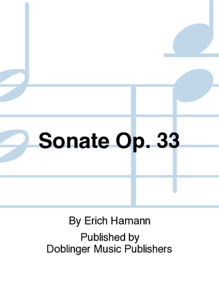 Sonate op. 33
