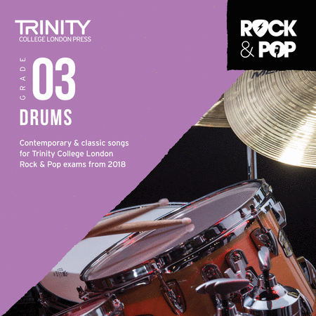 Trinity Rock & Pop 2018 Drums Grade 3 CD