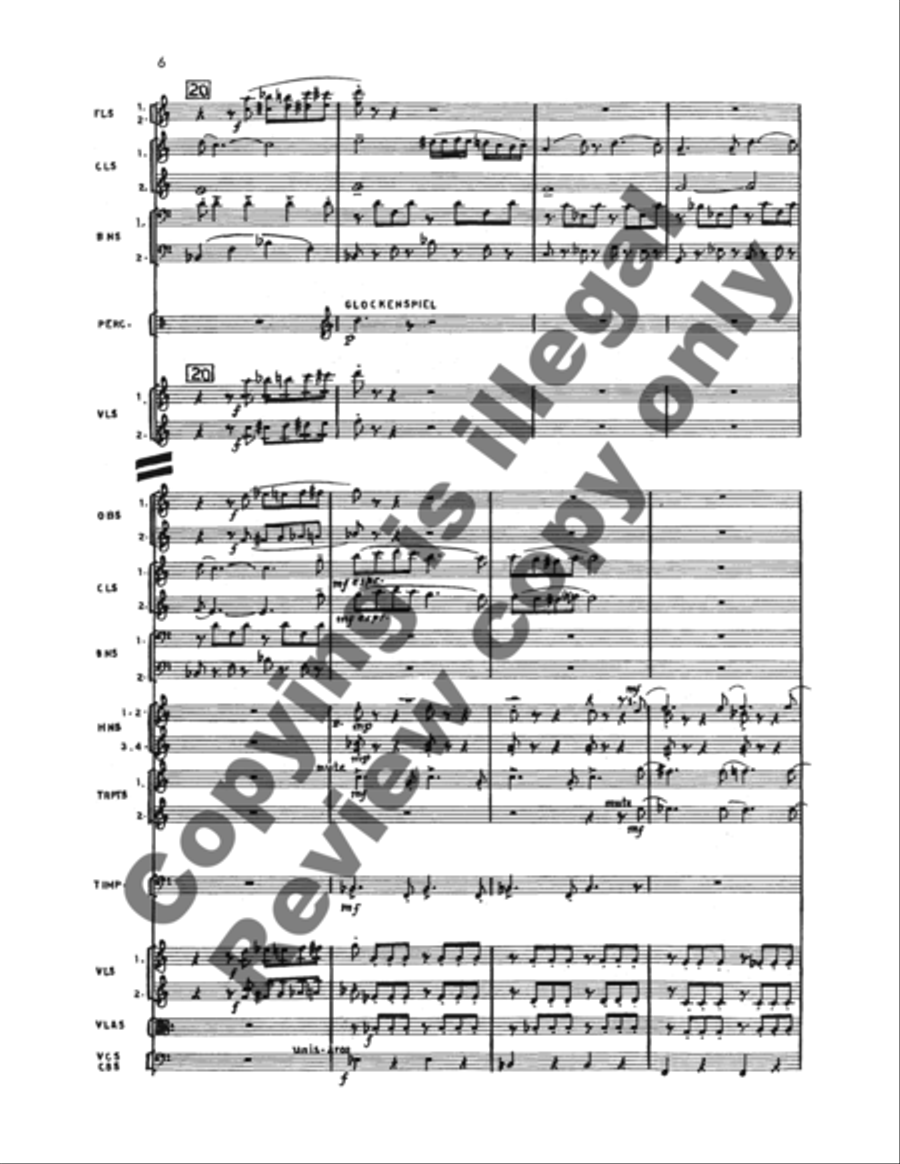 Kentucky Rondo (Set C) Full Orchestra scores gallery preview page 7