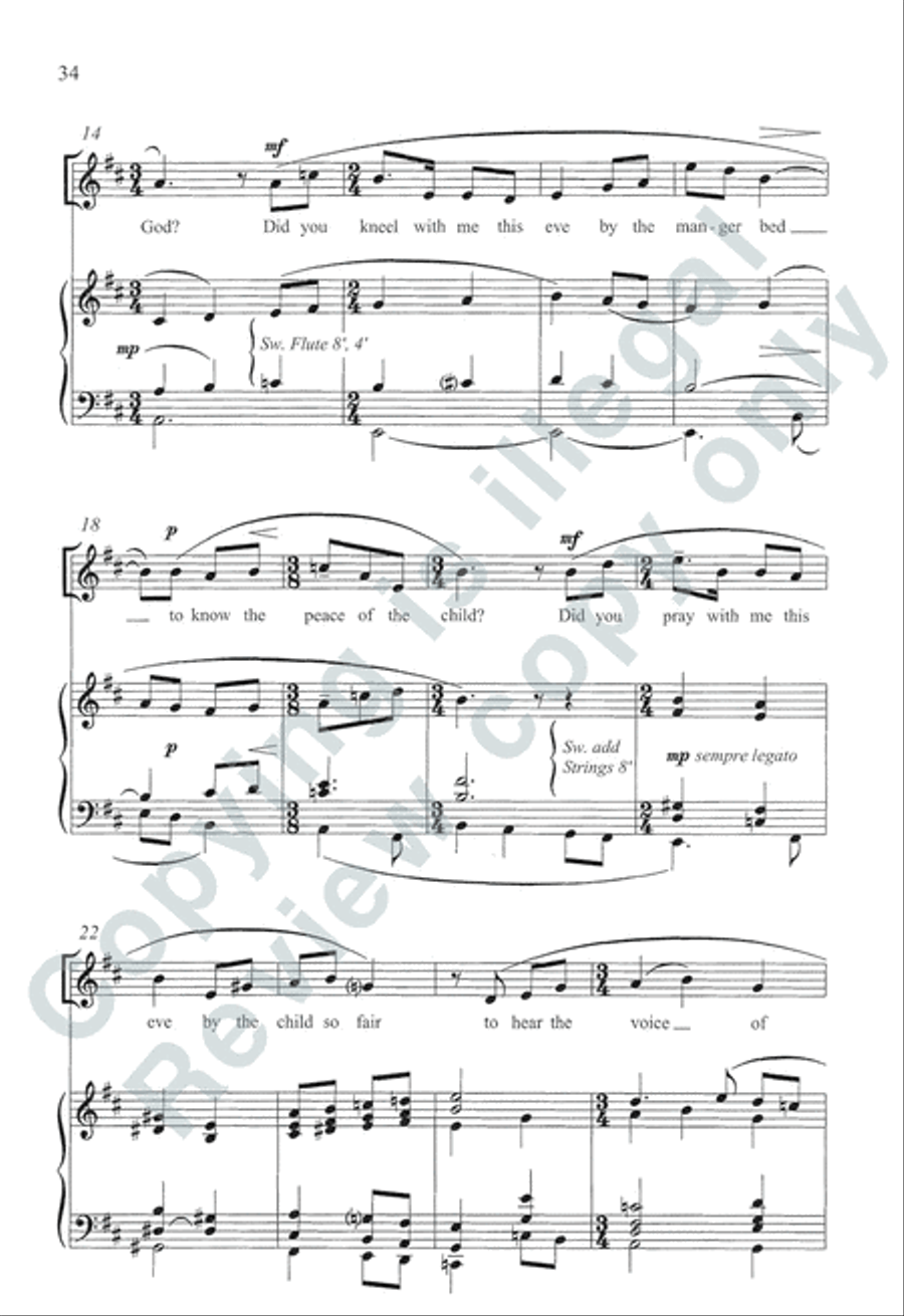 Somerset Anthem Books, Volume I (Advent & Christmas) 3-Part scores gallery preview page 32
