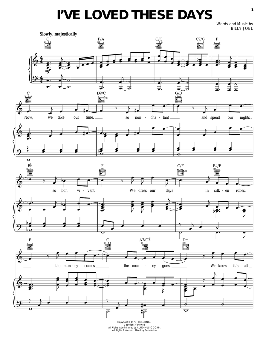 I've Loved These Days I've Loved These Days Acoustic Guitar scores gallery preview page 1