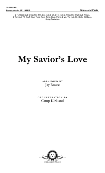 My Savior's Love - Orchestral Score and Parts
