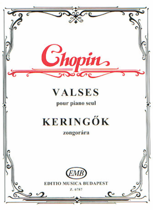 Book cover for WALTZES PIANO KERINGOK VALSES VALSES