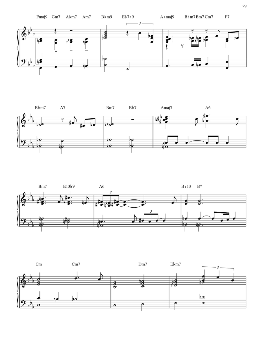 Ruby, My Dear Piano Solo scores gallery preview page 2