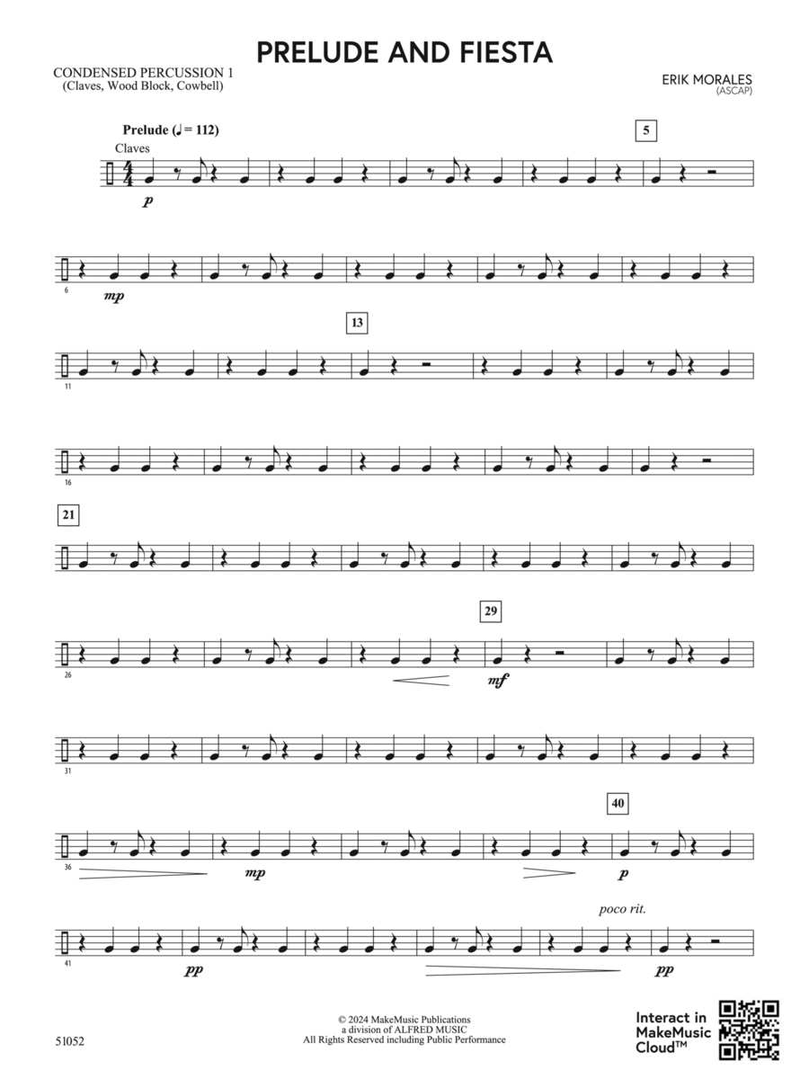 Prelude and Fiesta: Condensed Percussion 1