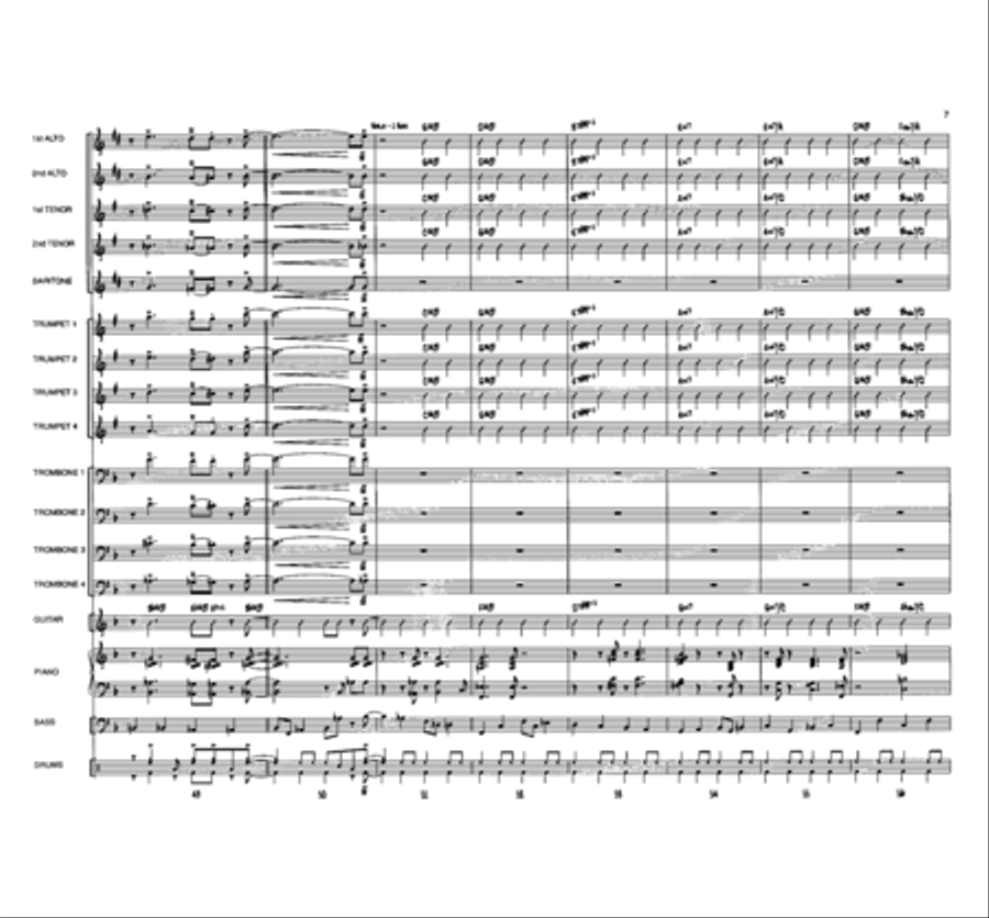 It Might As Well Be Swing Jazz Ensemble scores gallery preview page 8