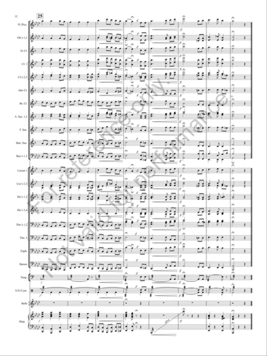The Star Spangled Banner Concert Band scores gallery preview page 5