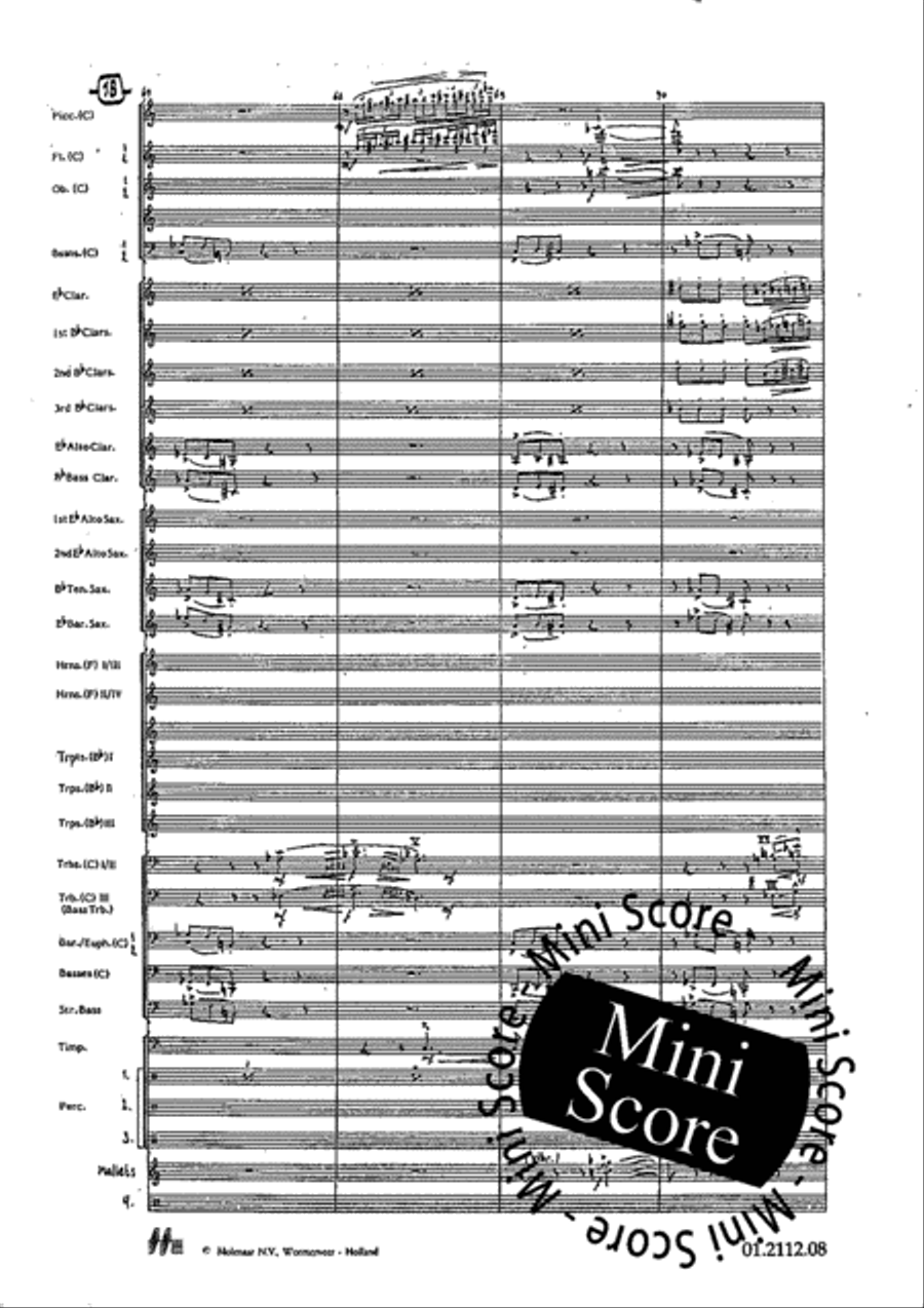 Tre Dodecapricci Tre Dodecapricci Concert Band scores gallery preview page 24