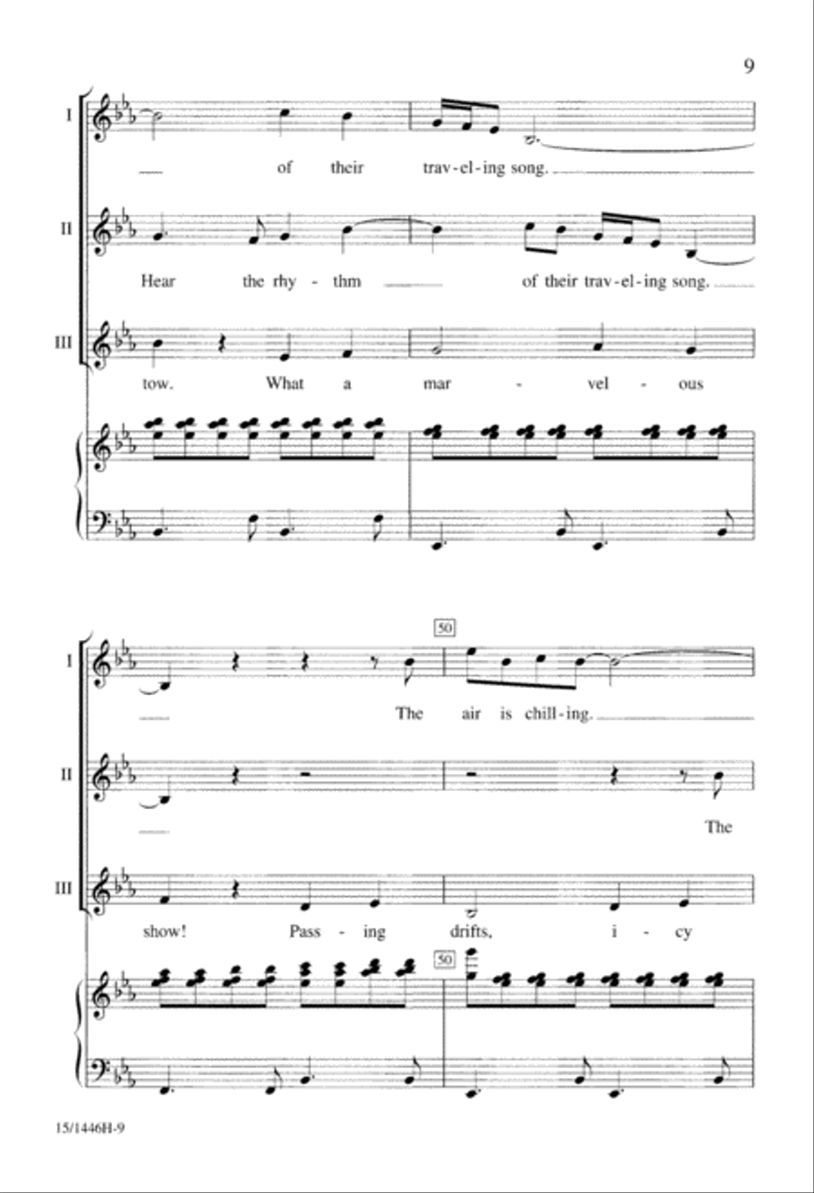 Winter Sleigh Ride Winter Sleigh Ride 2-Part scores gallery preview page 9