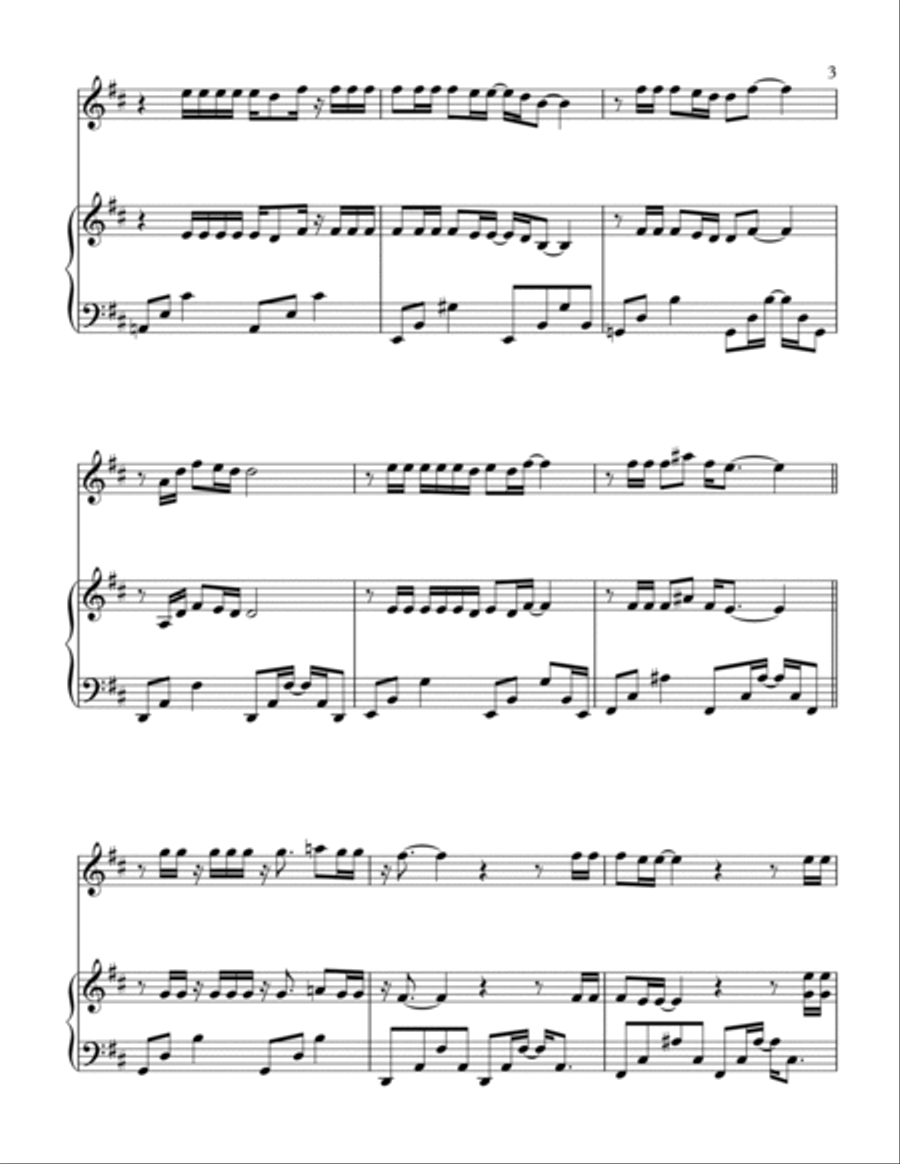 Hotel California Piano scores gallery preview page 4