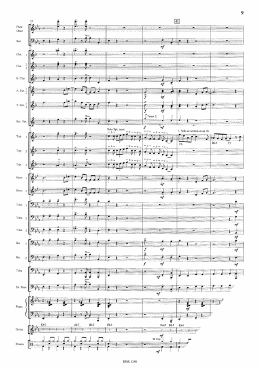 Tuxedo Junction Concert Band scores gallery preview page 10