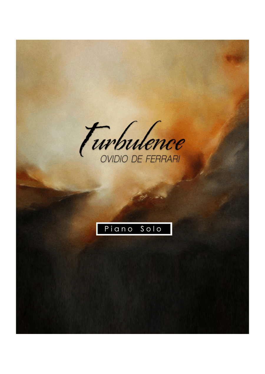 Turbulence (Piano solo) Piano Solo scores gallery preview page 1