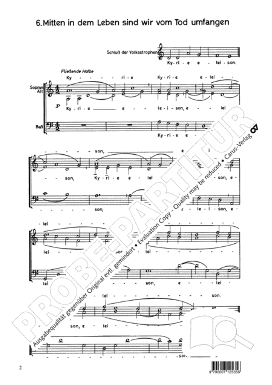 Alleluja III Score scores gallery preview page 3