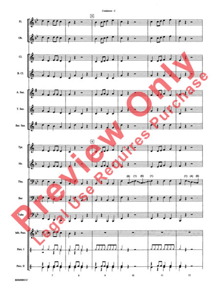 Slip and Slide by Ralph Ford Concert Band - Sheet Music