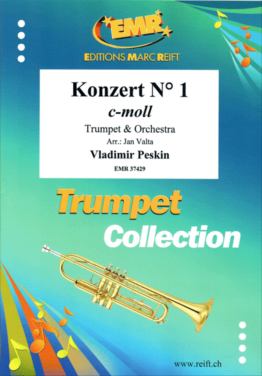 Konzert No. 1 c-moll Orchestra scores gallery preview page 1