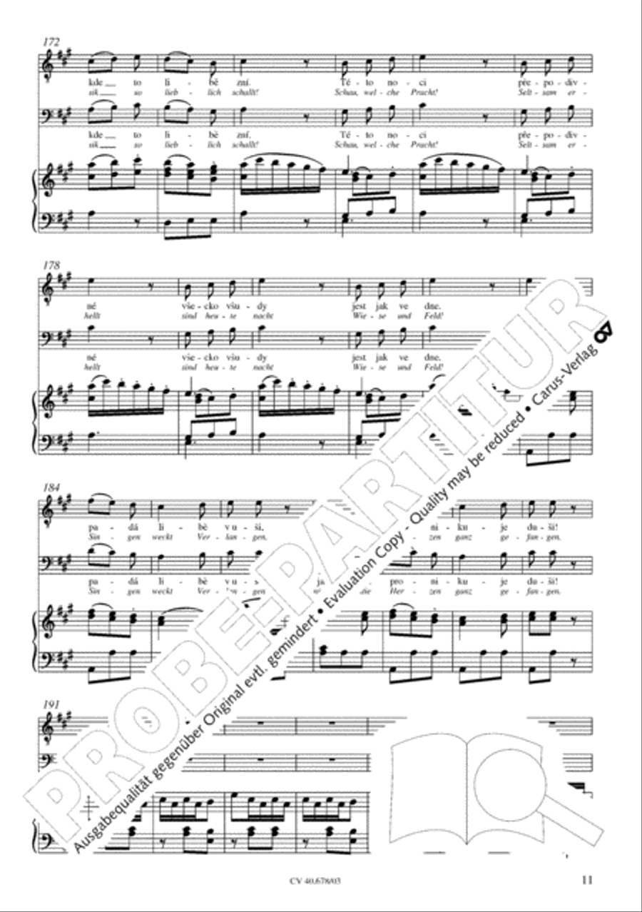 Missa pastoralis bohemica 4-Part scores gallery preview page 12
