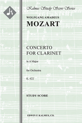 Concerto for Clarinet in A, K. 622