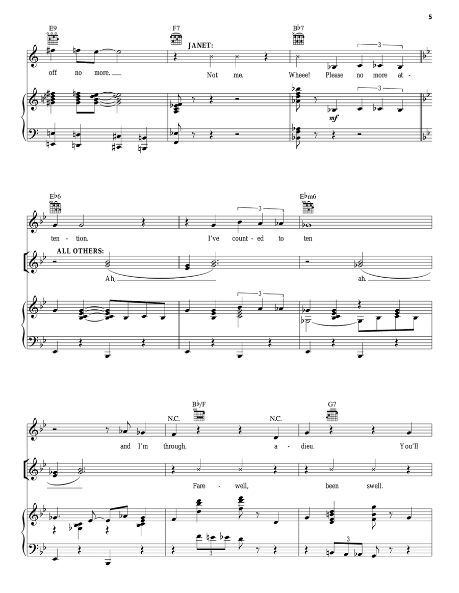 Show Off Show Off Piano, Vocal, Guitar scores gallery preview page 5