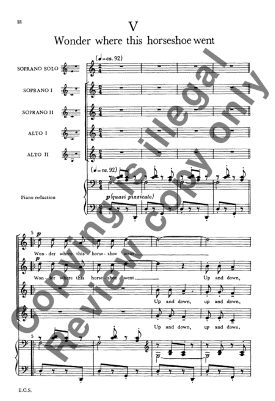 From A Very Little Sphinx SSAA scores gallery preview page 11