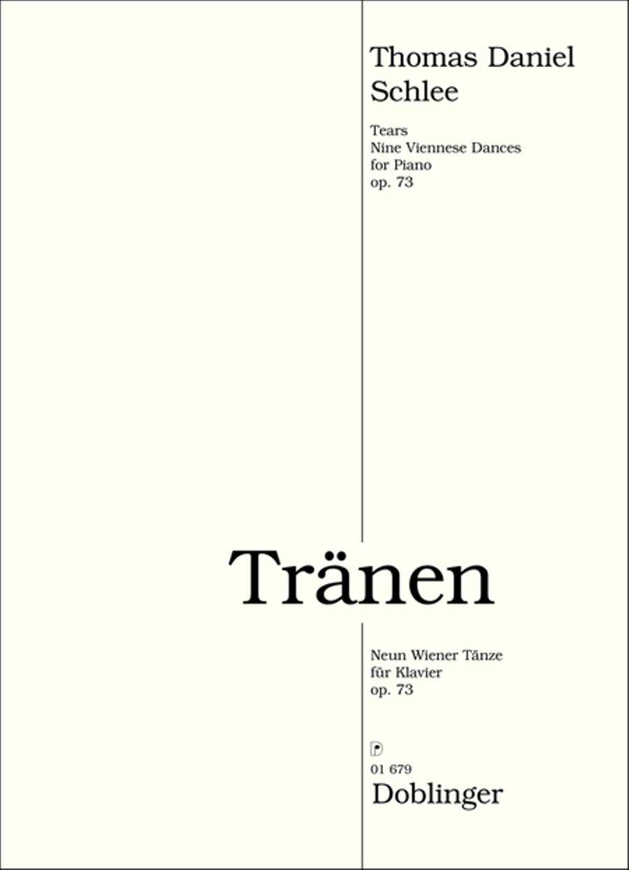 Tranen op. 73 Piano Solo scores gallery preview page 1