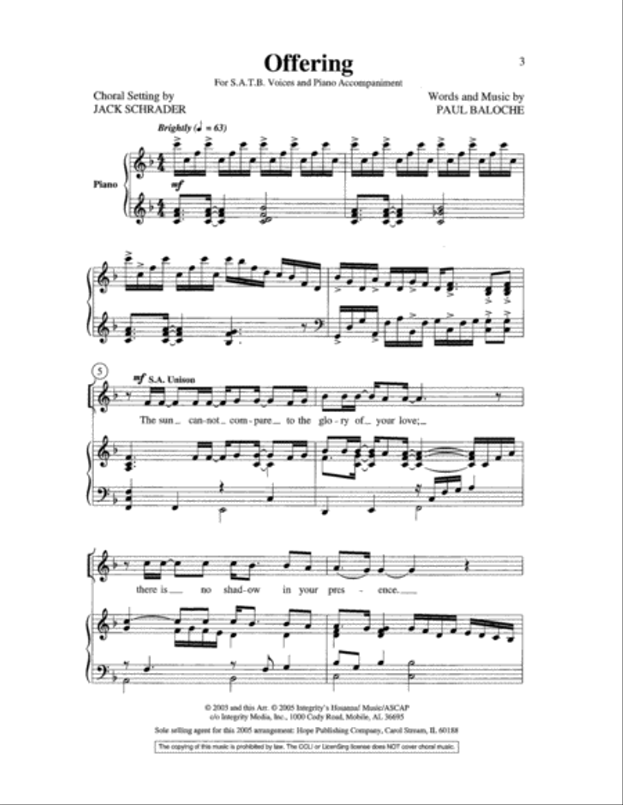 Offering 4-Part scores gallery preview page 3