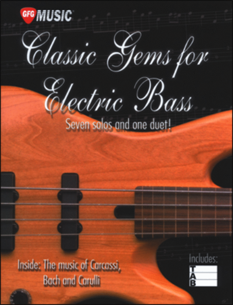 Classic Gems For Electric Bass Bass Guitar Tablature scores gallery preview page 1