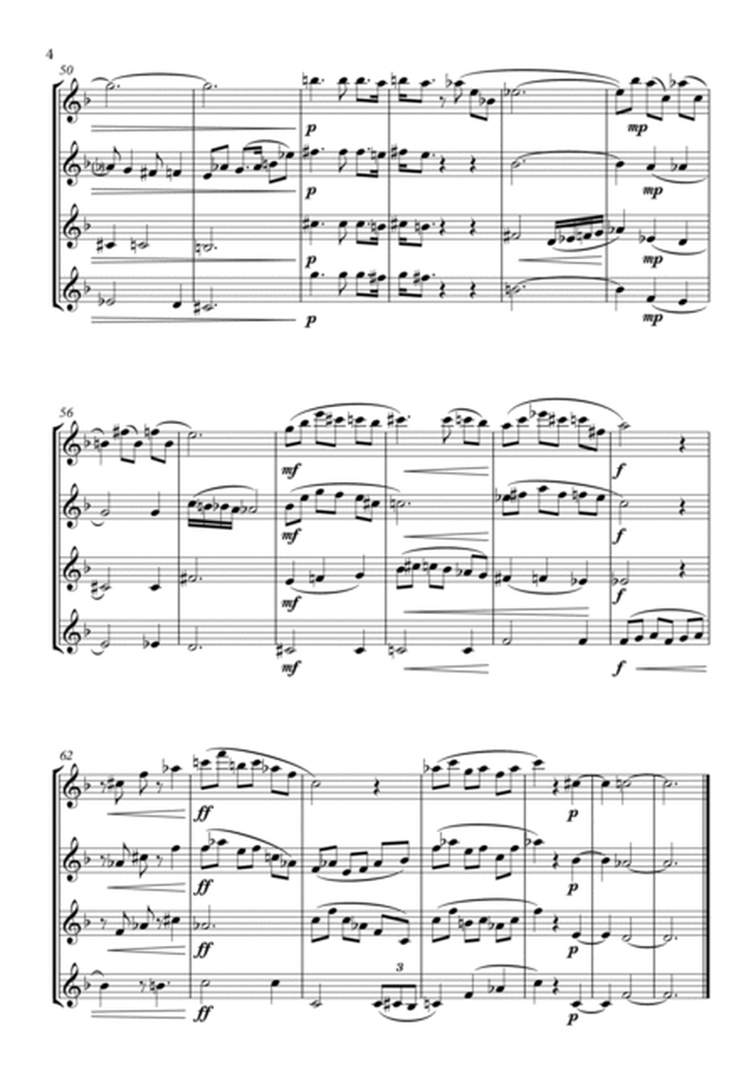 Thursday - Clarinet Quartet image number null