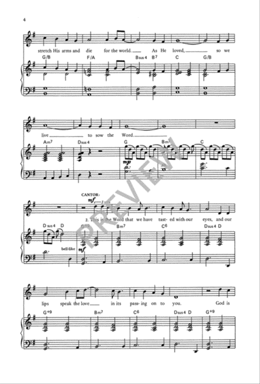 Sow the Word Sow the Word 3-Part scores gallery preview page 5
